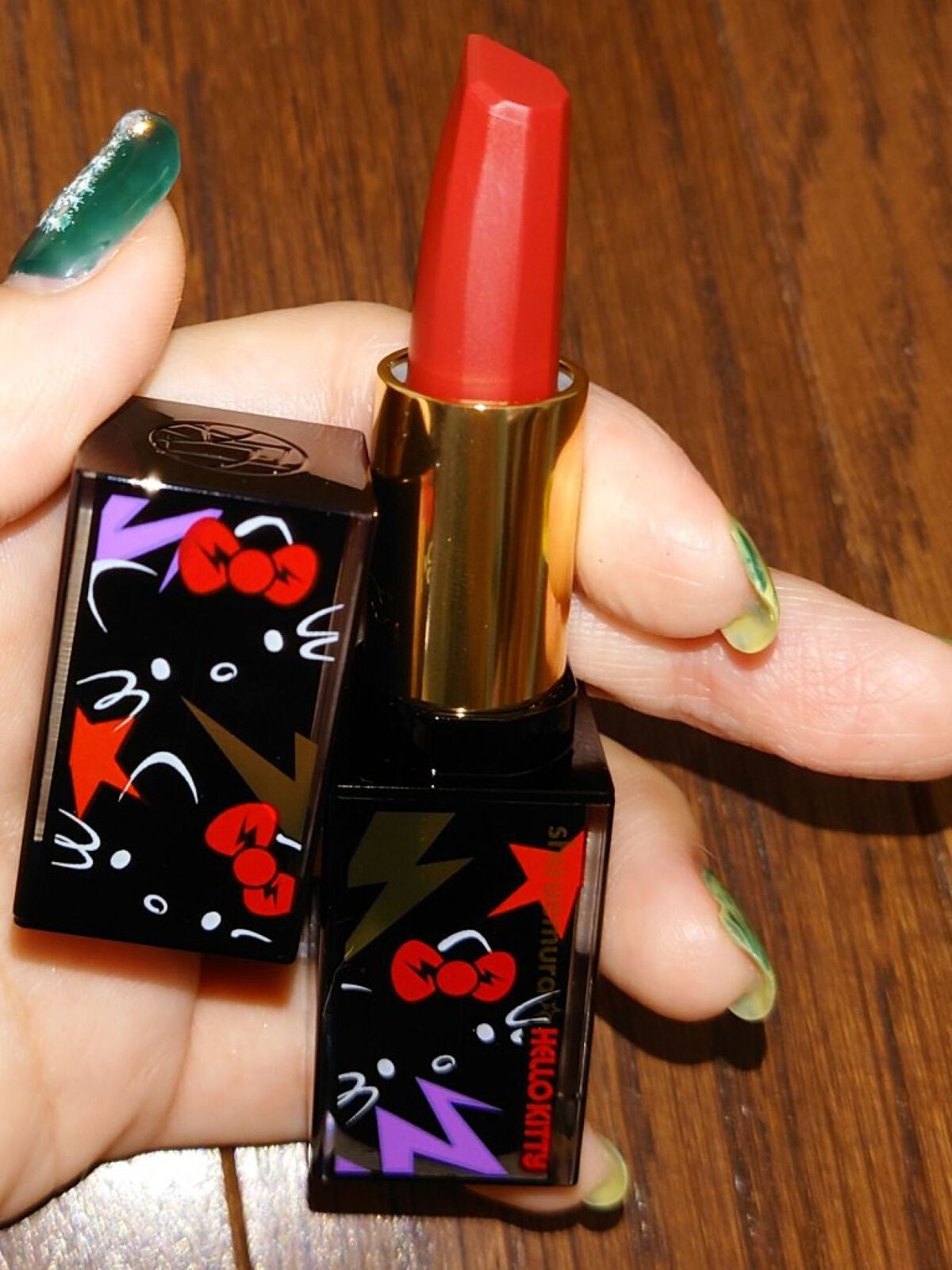 キヌ ルージュ サテン/shu uemura/口紅を使ったクチコミ(2枚目)