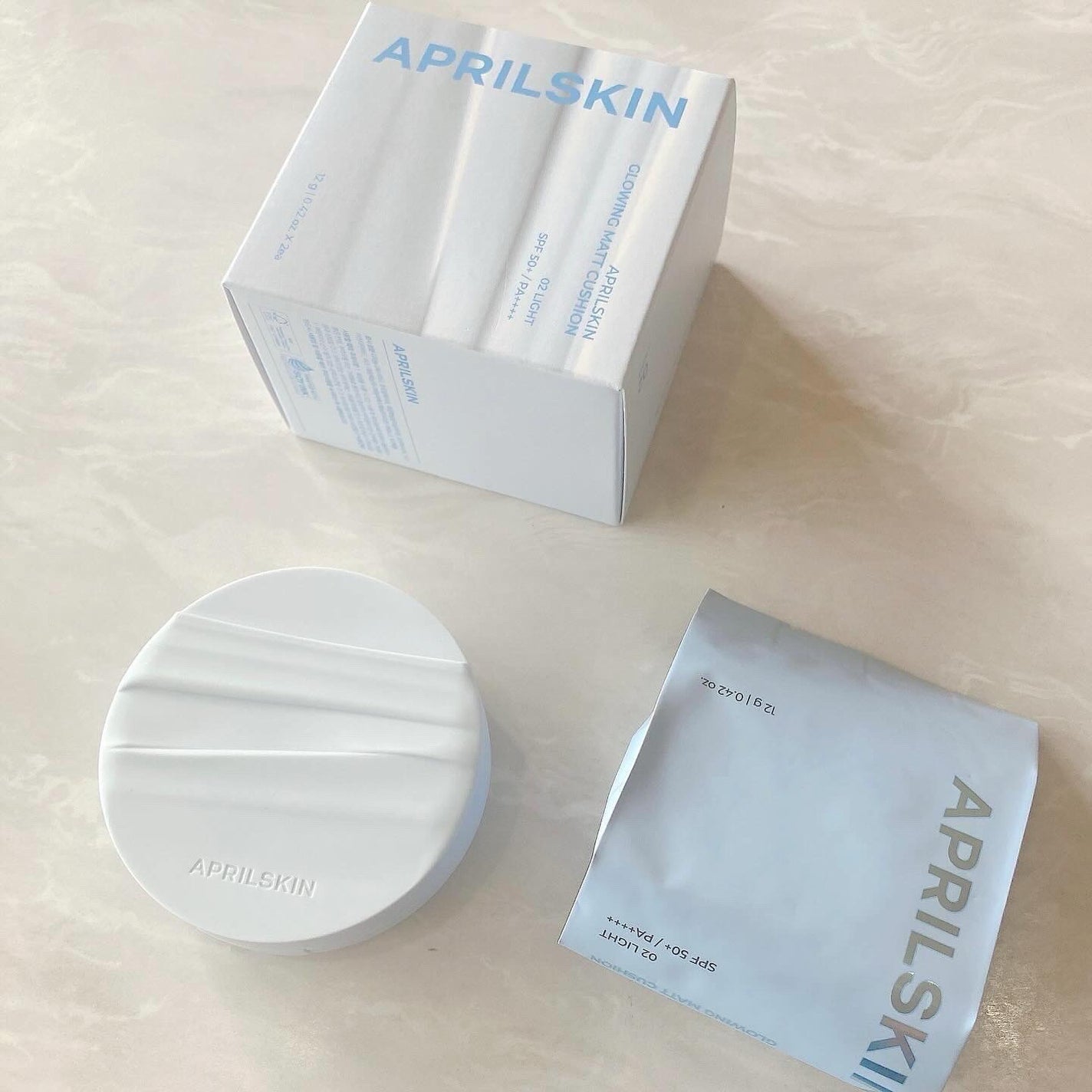 グロー マットクッション/APRILSKIN/クッションファンデーションを使ったクチコミ(2枚目)