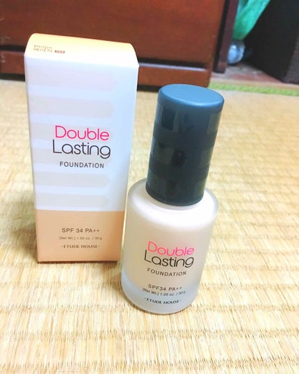 ダブルラスティング ファンデーション/ETUDE/リキッドファンデーションを使ったクチコミ(1枚目)