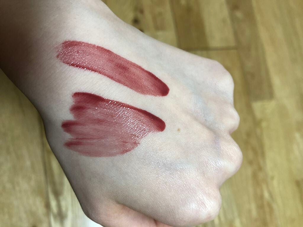ルージュ ピュールクチュール ヴェルニ ウォーターステイン/YVES SAINT LAURENT BEAUTE/口紅を使ったクチコミ(4枚目)