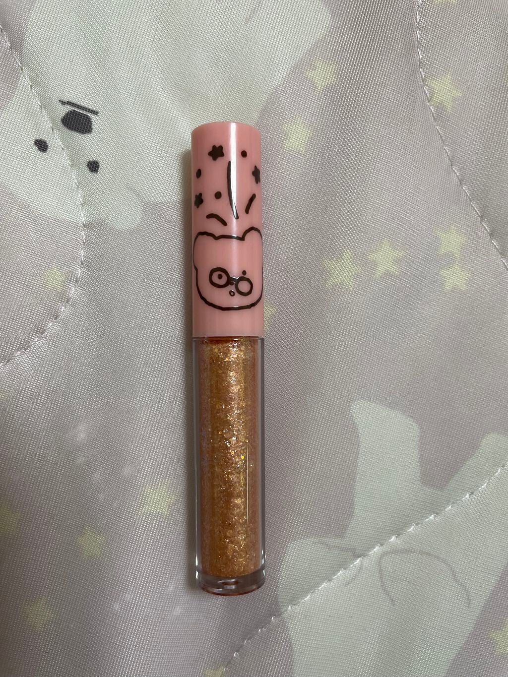 シュガー トゥインクル リキッド グリッター/PERIPERA/グリッターを使ったクチコミ(5枚目)