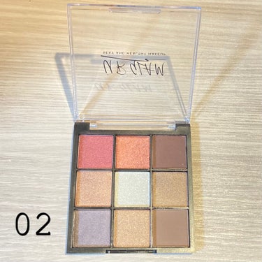 UR GLAM　BLOOMING EYE COLOR PALETTE/U R GLAM/アイシャドウパレットを使ったクチコミ（3枚目）