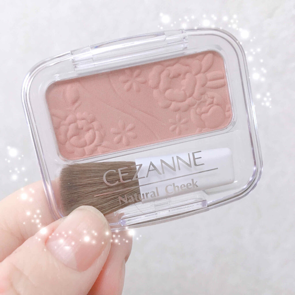 ナチュラル チークN/CEZANNE/パウダーチークを使ったクチコミ（1枚目）