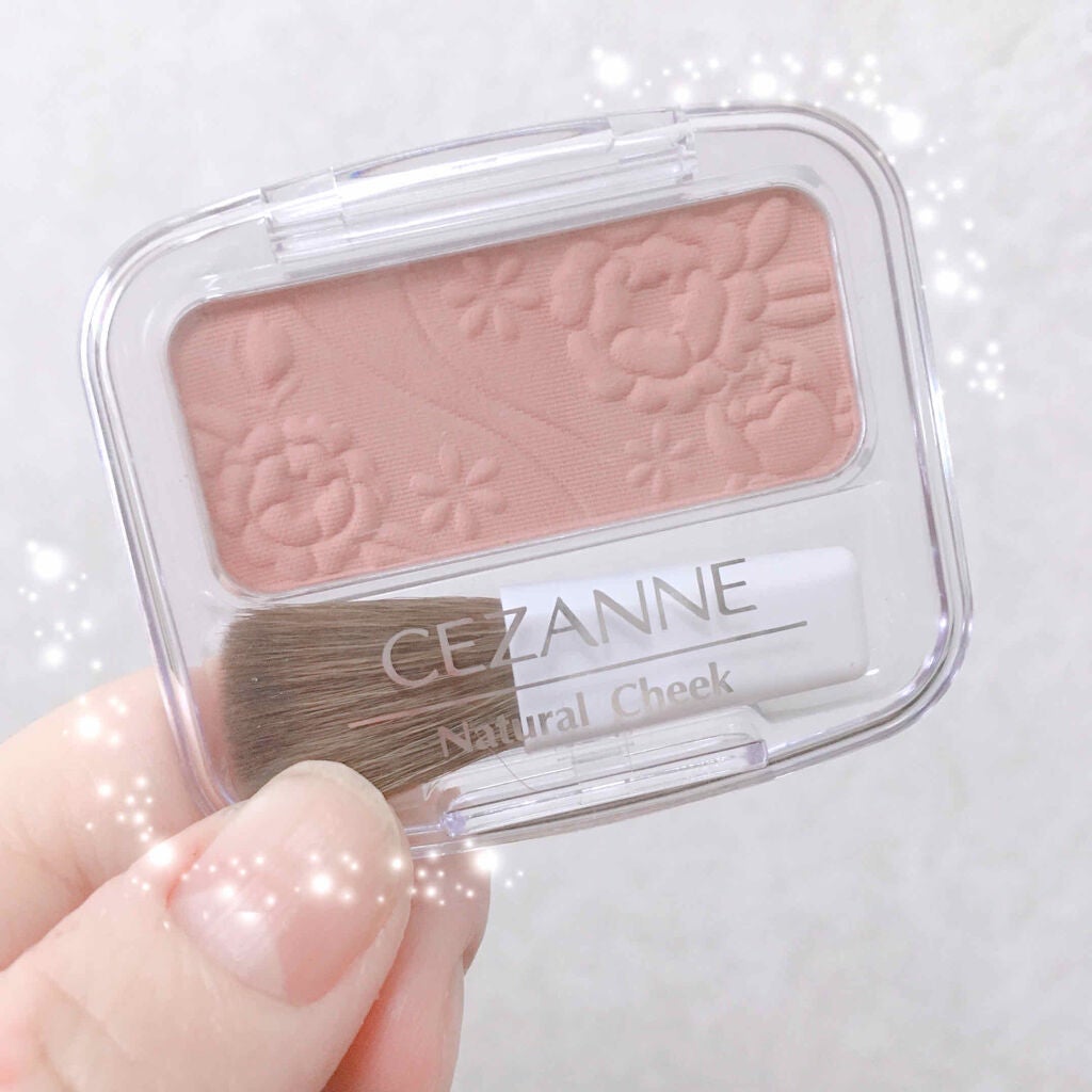 ナチュラル チークN/CEZANNE/パウダーチークを使ったクチコミ(1枚目)