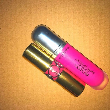 ルージュ ヴォリュプテ シャイン/YVES SAINT LAURENT BEAUTE/口紅を使ったクチコミ(1枚目)