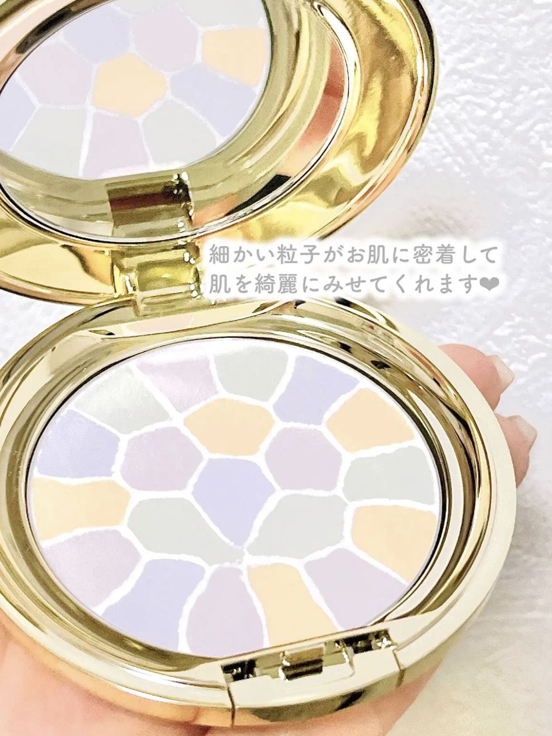 ラ プードル オートニュアンス/Elégance/プレストパウダーを使ったクチコミ（3枚目）