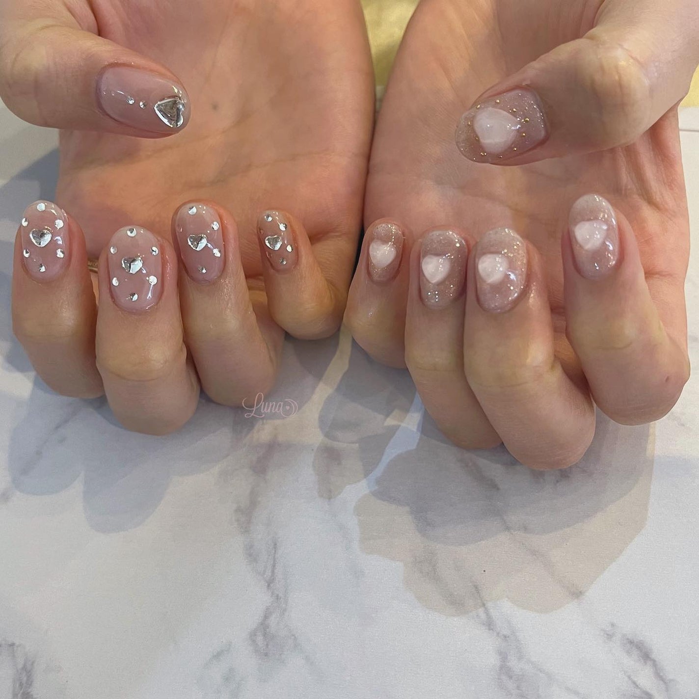 Iuna. Mizuki on LIPS 「.スペシャルプラン🌙#nail#nailstagram#gel..」(2枚目)