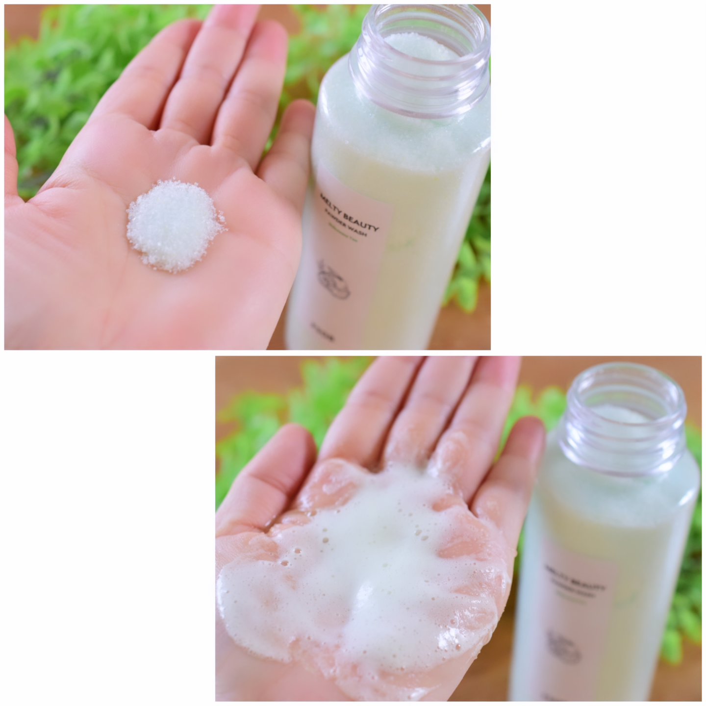 沖縄とろみ美容 パウダーウォッシュ シークヮーサーティー/FSGB/洗顔パウダーを使ったクチコミ（3枚目）