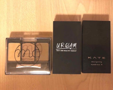 UR GLAM　EYEBROW POWDER/U R GLAM/パウダーアイブロウを使ったクチコミ（1枚目）