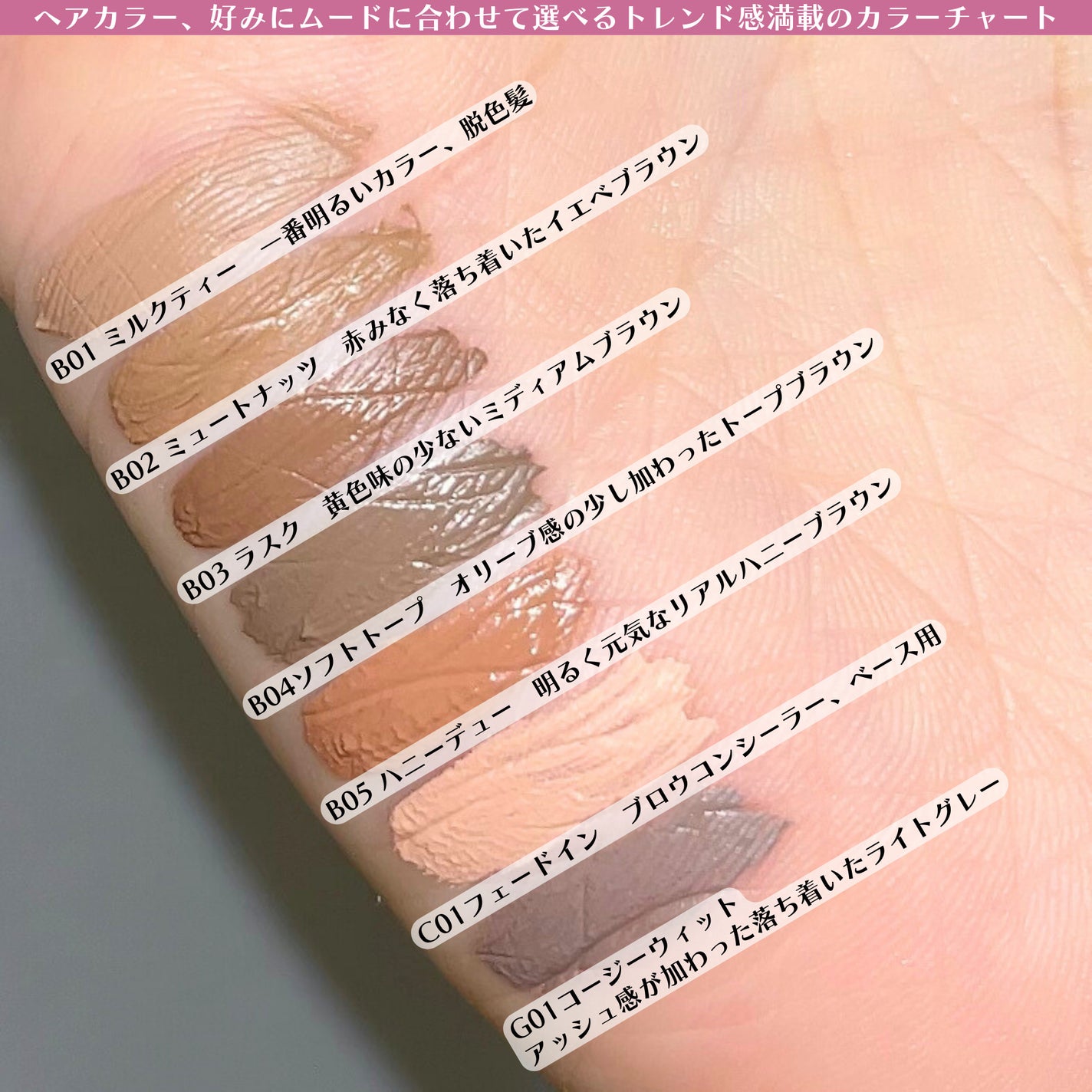 ちろこ on LIPS 「トレンド感のある豊富なカラバリ✦ミュードからアイブロウマスカラ..」(3枚目)