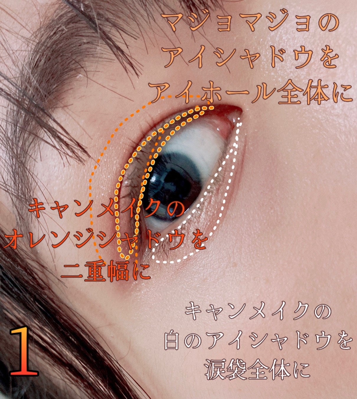 シャドーカスタマイズ/MAJOLICA MAJORCA/単色アイシャドウを使ったクチコミ(5枚目)