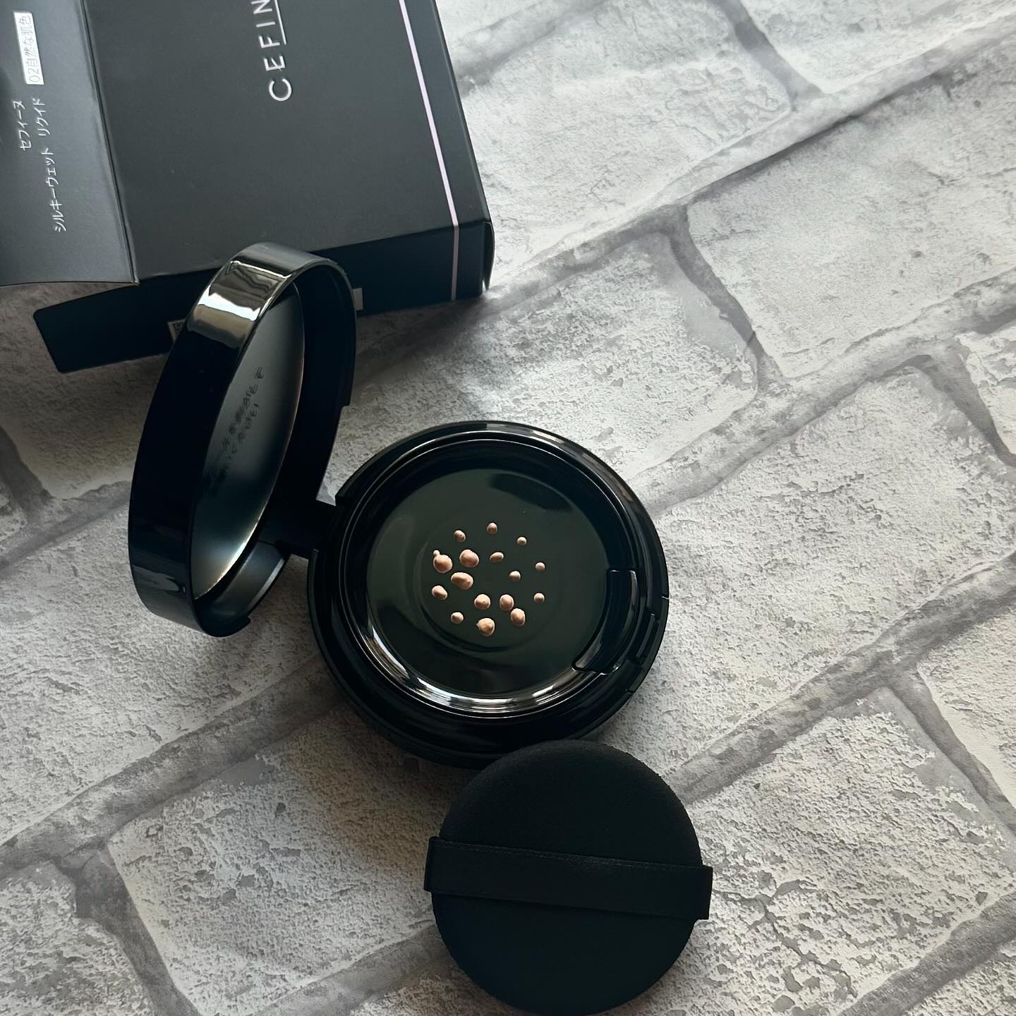 シルキーウェットリクイド/セフィーヌ/クリーム・エマルジョンファンデーションを使ったクチコミ（2枚目）