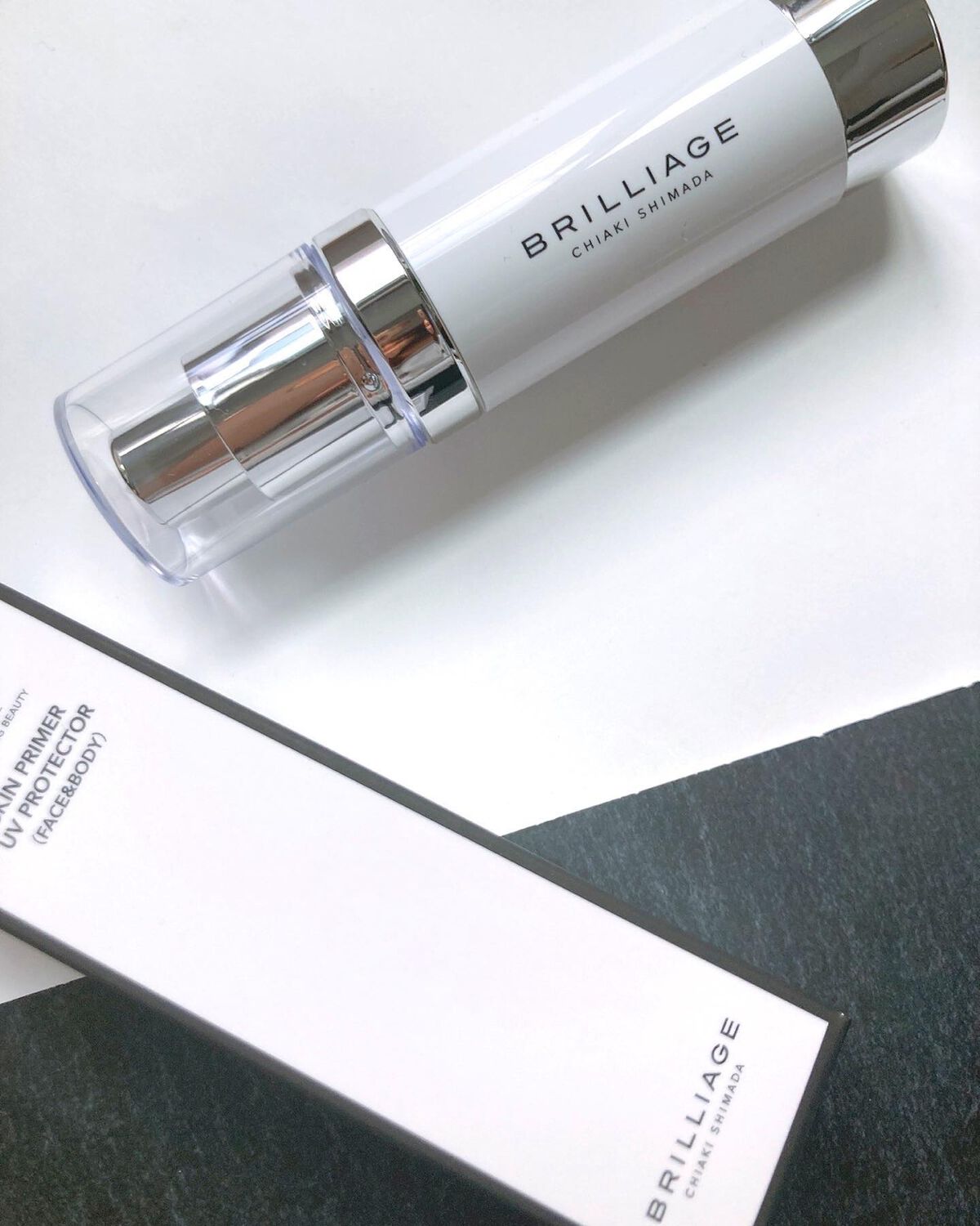 スキンプライマー UV プロテクター(フェイス&ボディ)/ブリリアージュ/化粧下地を使ったクチコミ(5枚目)