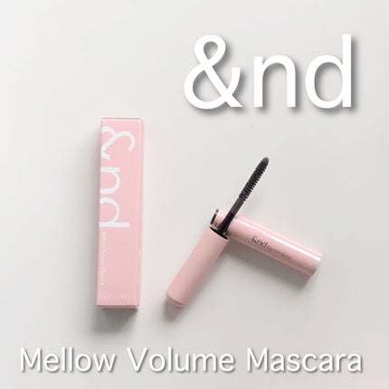 メロウボリュームマスカラ/&nd by rom&nd/マスカラを使ったクチコミ(1枚目)