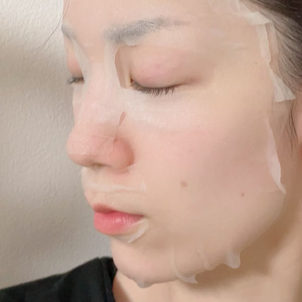 ヴェールバリア アミノマスク うるおいウォータージェル/5LANC/シートマスク・パックを使ったクチコミ（3枚目）