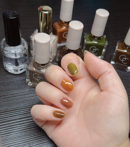 グロッシーコート/スキューズミー/オールインワンネイルを使ったクチコミ(1枚目)