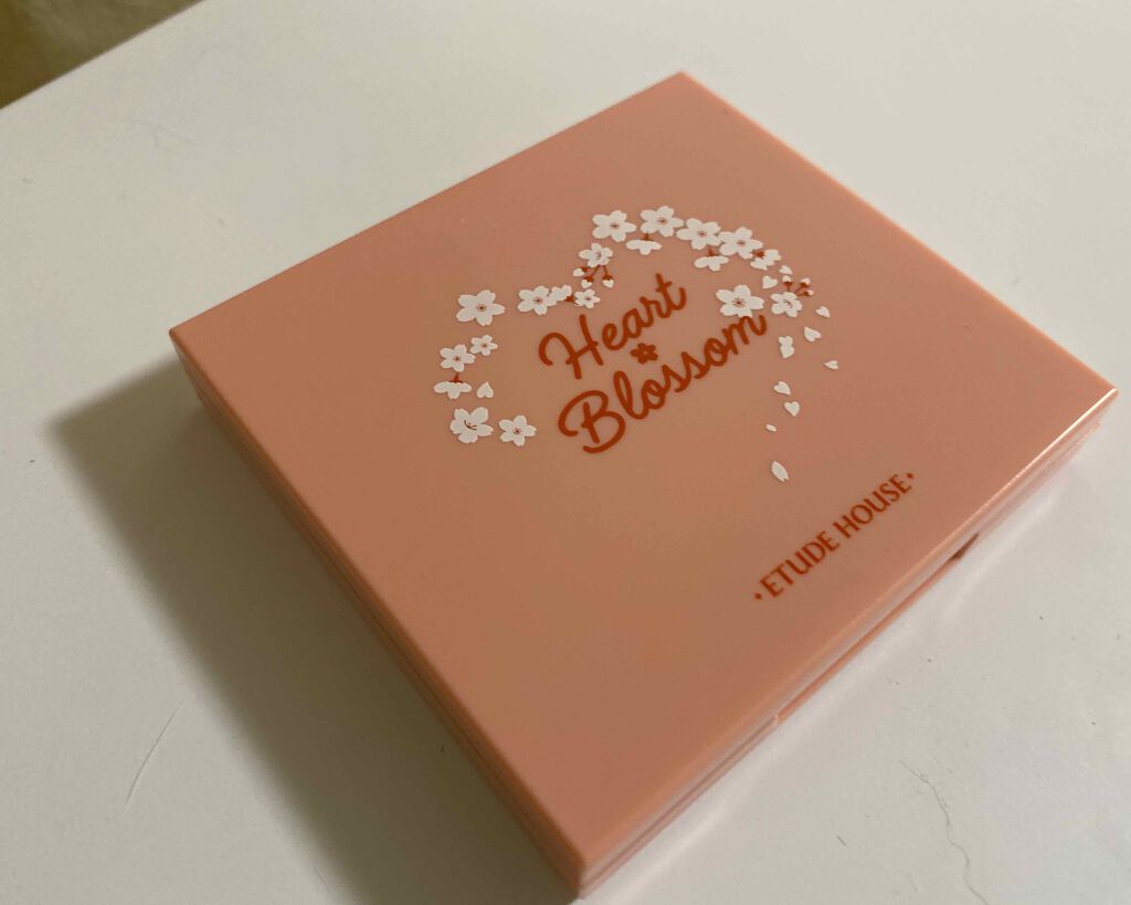 ハート プレイカラーアイズ コーラルブロッサム/ETUDE/アイシャドウパレットを使ったクチコミ（2枚目）