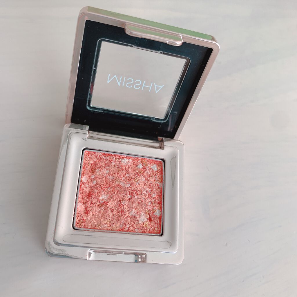 グリッタープリズム シャドウ GPK02/MISSHA/グリッターを使ったクチコミ（2枚目）