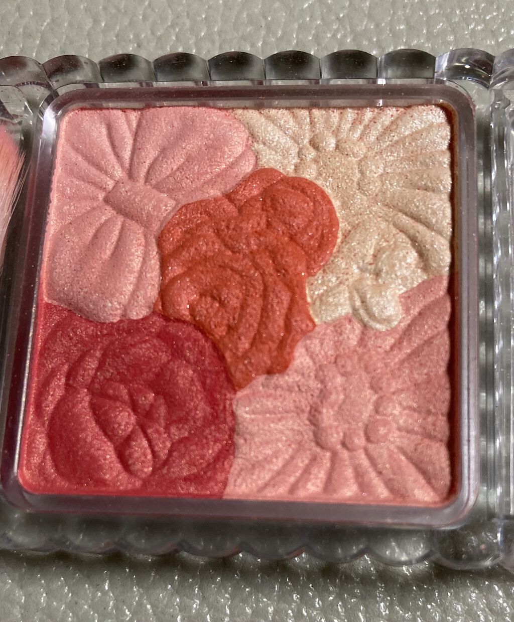 グロウフルールチークス/キャンメイク/パウダーチークを使ったクチコミ（2枚目）