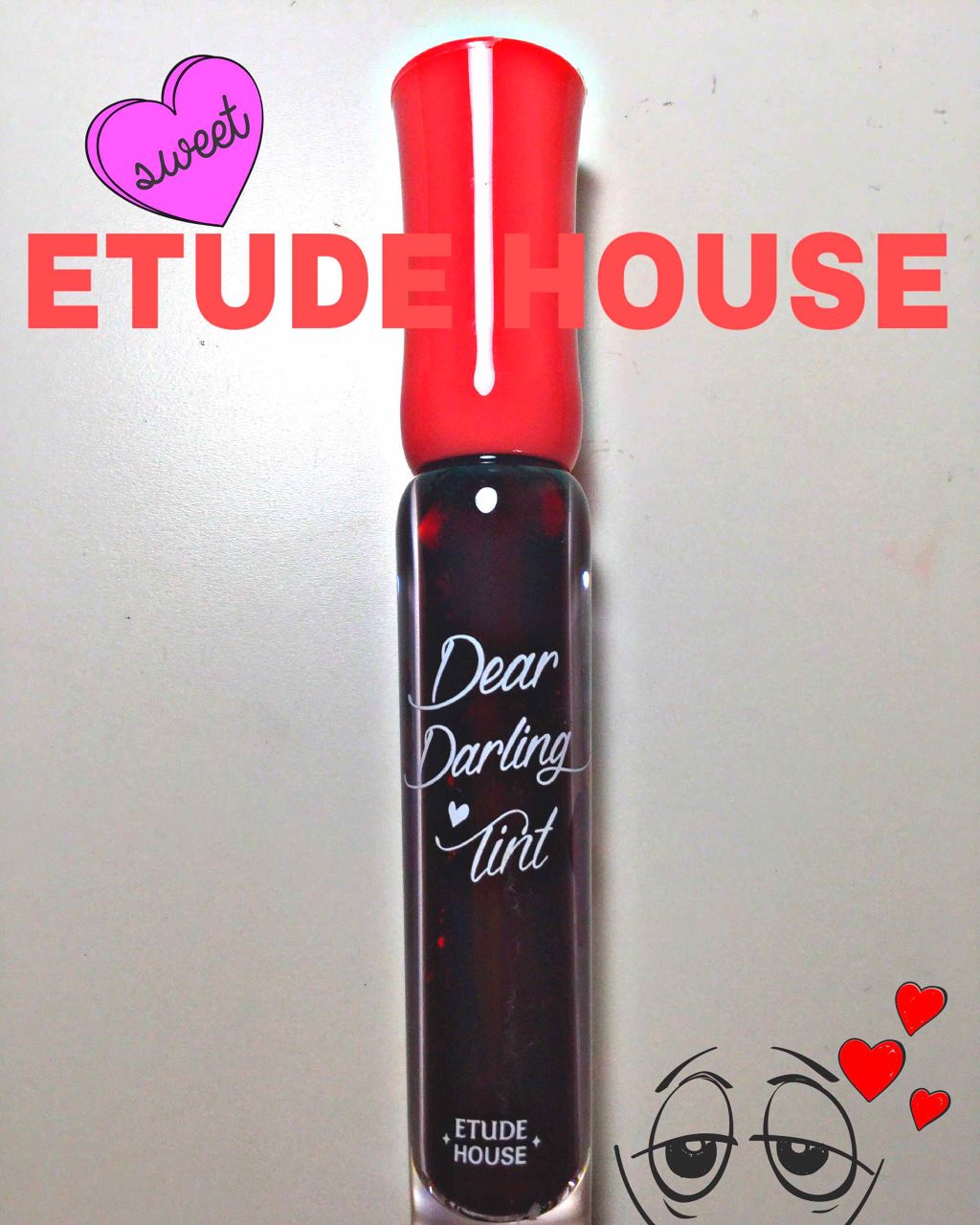 ディアダーリン ウォータージェルティント/ETUDE/リップティントを使ったクチコミ（1枚目）