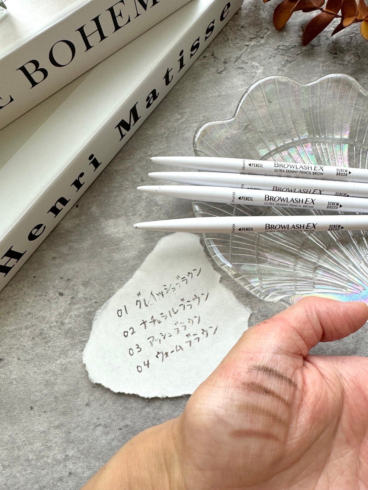 ブロウラッシュEX ウルトラスキニーペンシルブロウ N/ブロウラッシュ/アイブロウペンシルを使ったクチコミ(4枚目)