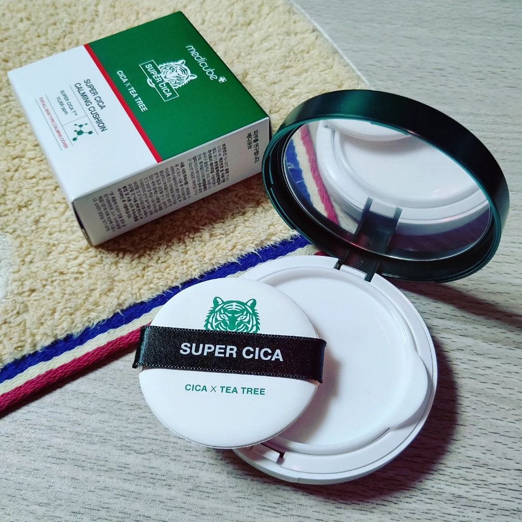 スーパーシカクッション/MEDICUBE/クッションファンデーションを使ったクチコミ(2枚目)