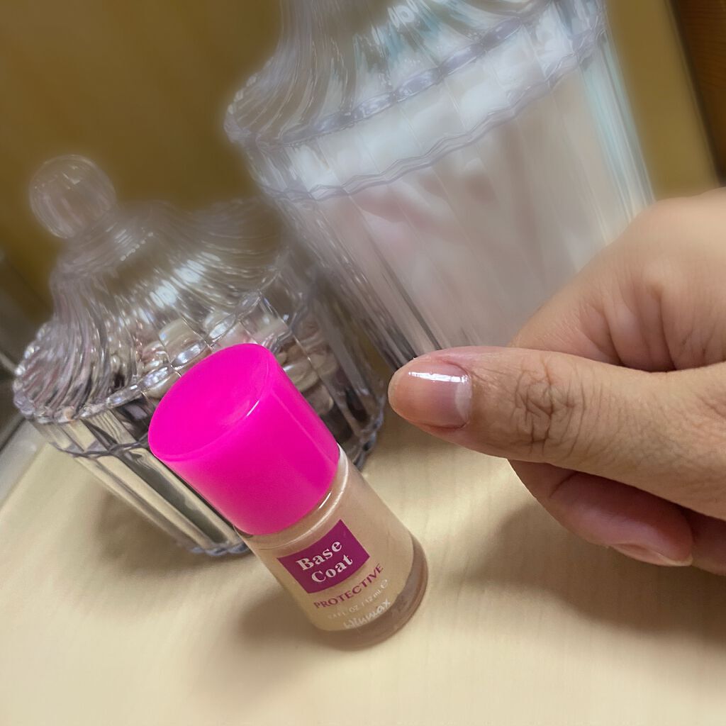 ウィンマックス ネイルケアシリーズ ベースコート/DAISO/ネイルベースコートを使ったクチコミ（2枚目）