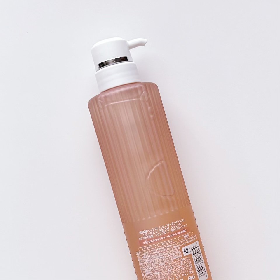 リラックス × うるつや シャンプー/トリートメント シャンプー 435g/h&s/市販シャンプーを使ったクチコミ（2枚目）