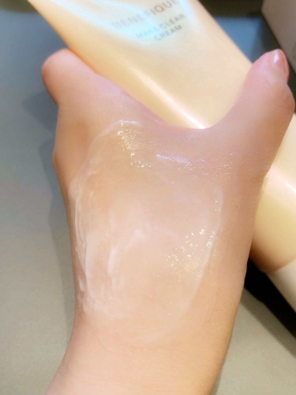  メイククリア クリーム/BENEFIQUE/クレンジングクリームを使ったクチコミ（3枚目）