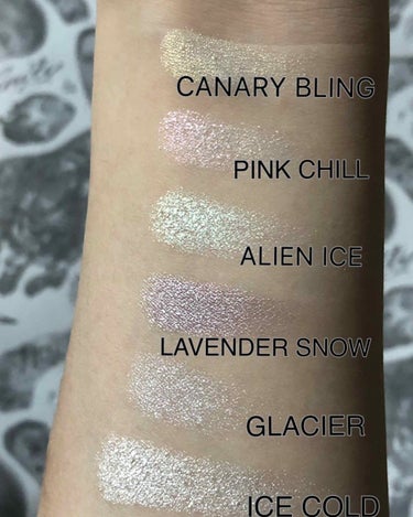 PLATINUM ICE/Jeffree Star Cosmetics/パウダーハイライトを使ったクチコミ（3枚目）