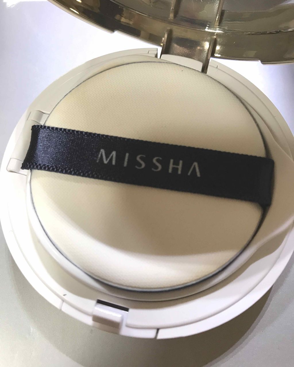 M クッション ファンデーション(モイスチャー)/MISSHA/クッションファンデーションを使ったクチコミ(2枚目)