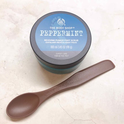 THE BODY SHOP ペパーミント インテンシィブ フットクリームのクチコミ「THE BODY SHOP
ペパーミント インテンシィブ フットクリーム
夏のダメージで固く.....」(1枚目)