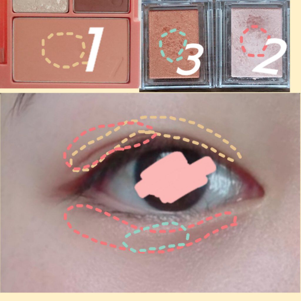 シャドーカスタマイズ/MAJOLICA MAJORCA/単色アイシャドウを使ったクチコミ（2枚目）