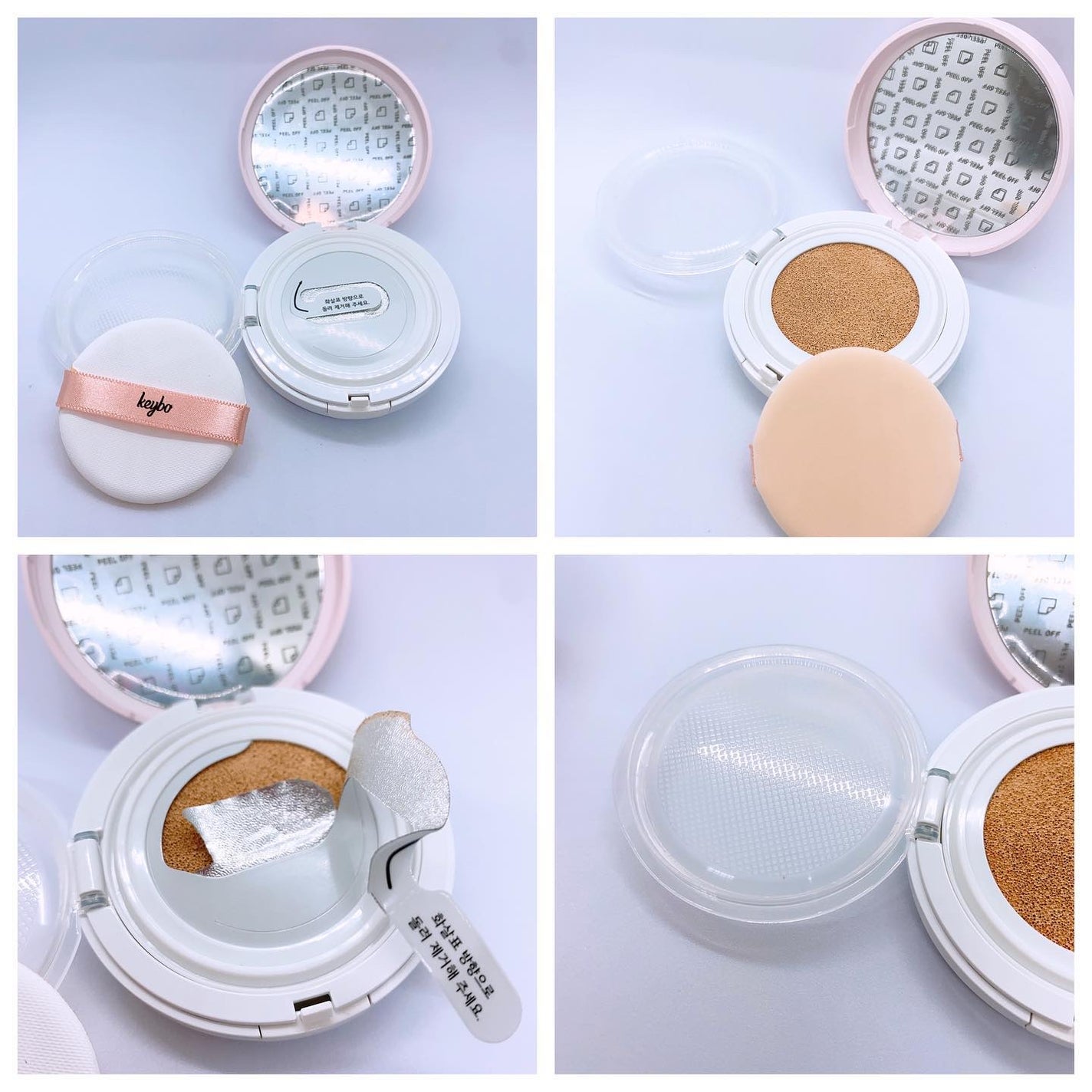 F5 リフレッシュクッション/keybo/クッションファンデーションを使ったクチコミ(4枚目)