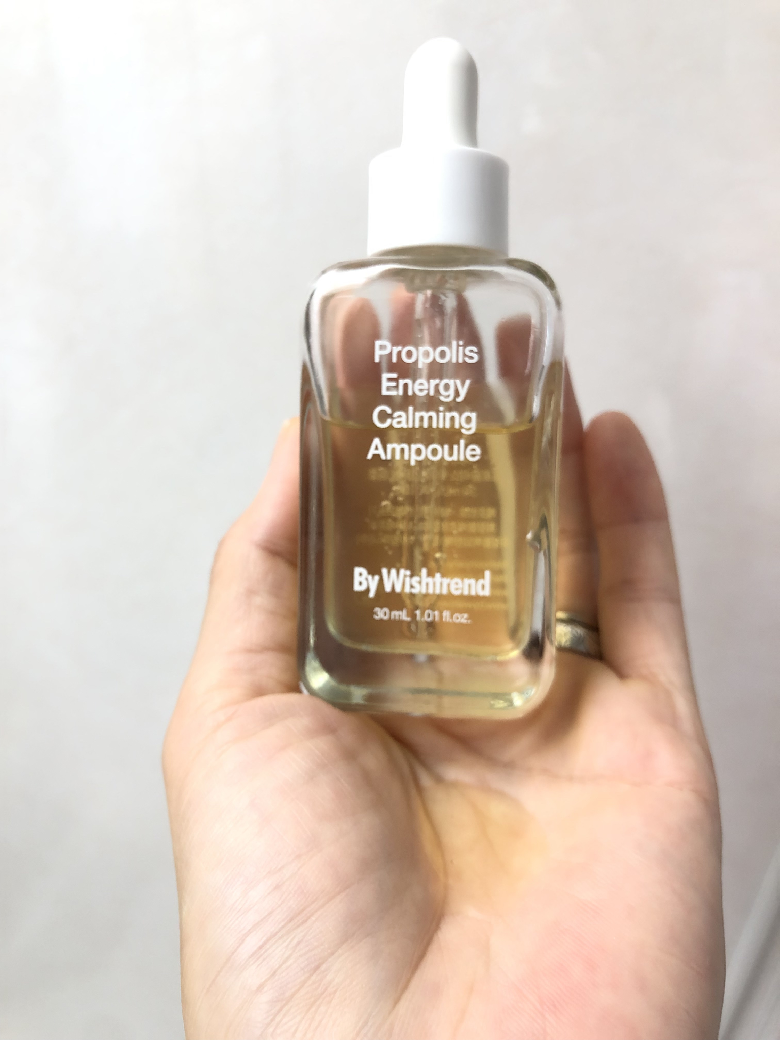 プロポリスエナジーカーミングアンプル/By Wishtrend/美容液を使ったクチコミ（1枚目）