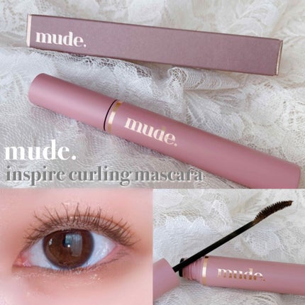 MD インスパイアロングラッシュ カーリングマスカラ/mude/マスカラを使ったクチコミ(1枚目)