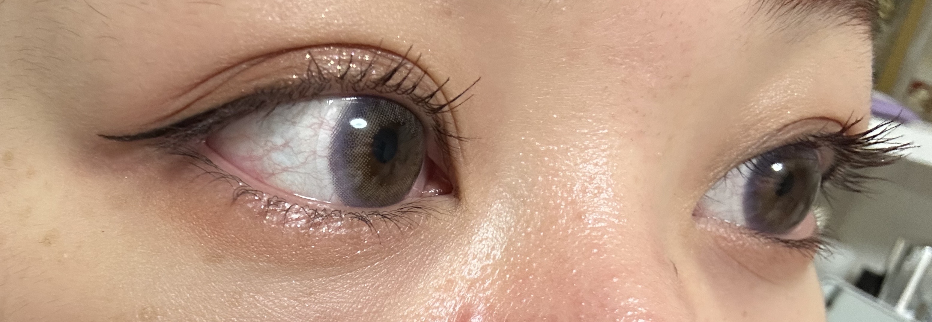 TOPARDS 1day アメジスト（限定色）/TOPARDS/ワンデー（１DAY）カラコンを使ったクチコミ（3枚目）