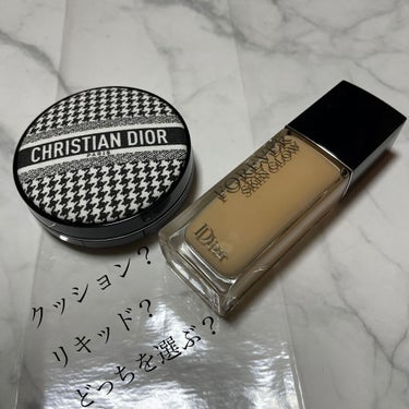 【旧】ディオールスキン フォーエヴァー クッション 1N ニュートラル<ニュー ルック エディション>（生産終了）/Dior/クッションファンデーションを使ったクチコミ（1枚目）