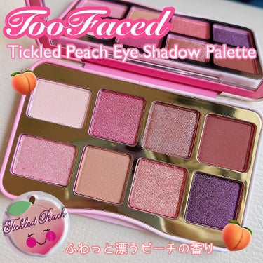 ティックルドピーチ ミニ アイシャドウ パレット/Too Faced/アイシャドウパレットを使ったクチコミ（1枚目）