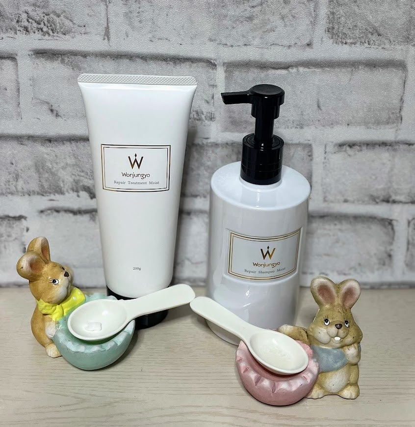 ウォンジョンヨ リペアシャンプー モイスト/リペアトリートメント モイスト/Wonjungyo/市販シャンプーを使ったクチコミ(8枚目)