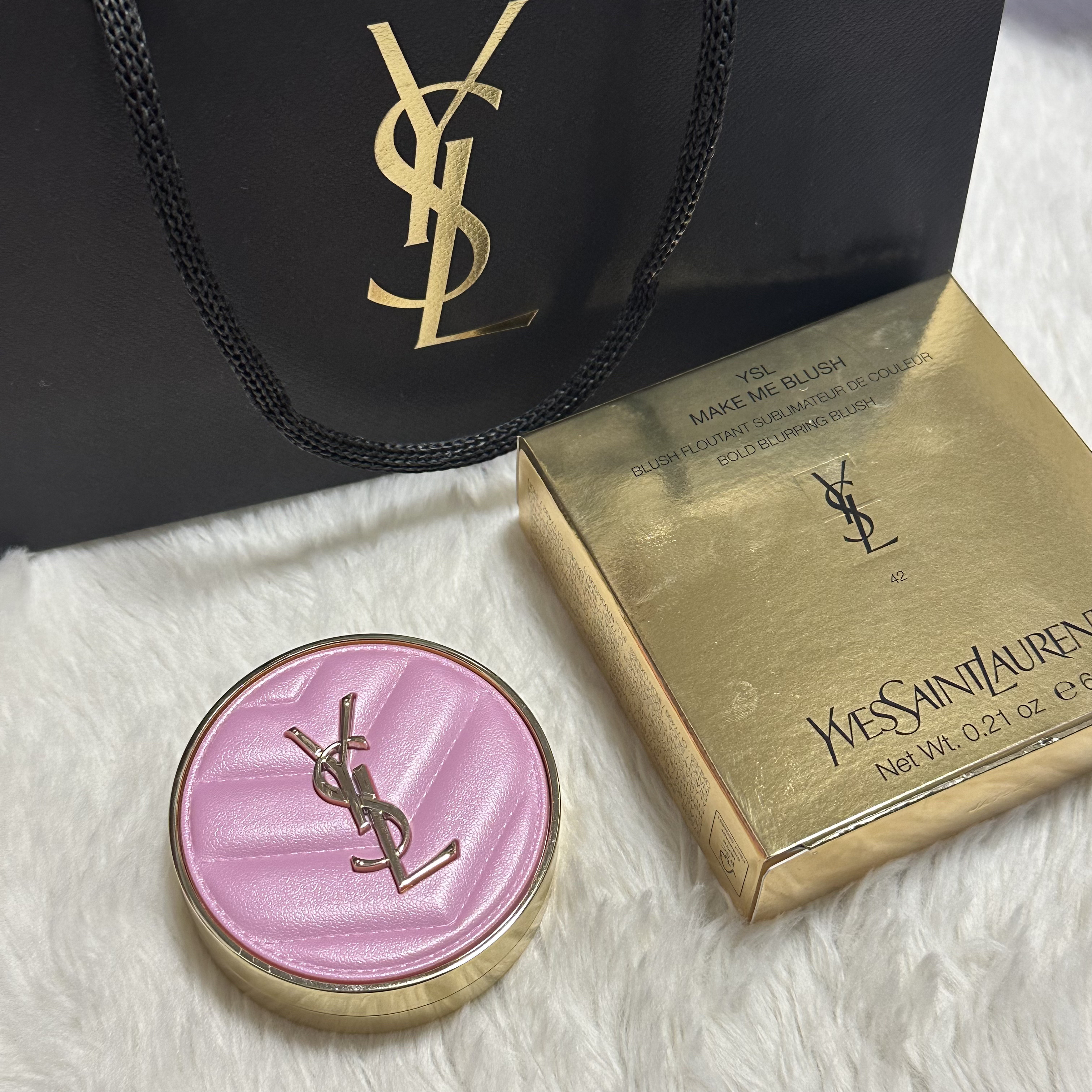 YSL メイクミーブラッシュ パウダー/YVES SAINT LAURENT BEAUTE/パウダーチークを使ったクチコミ（1枚目）