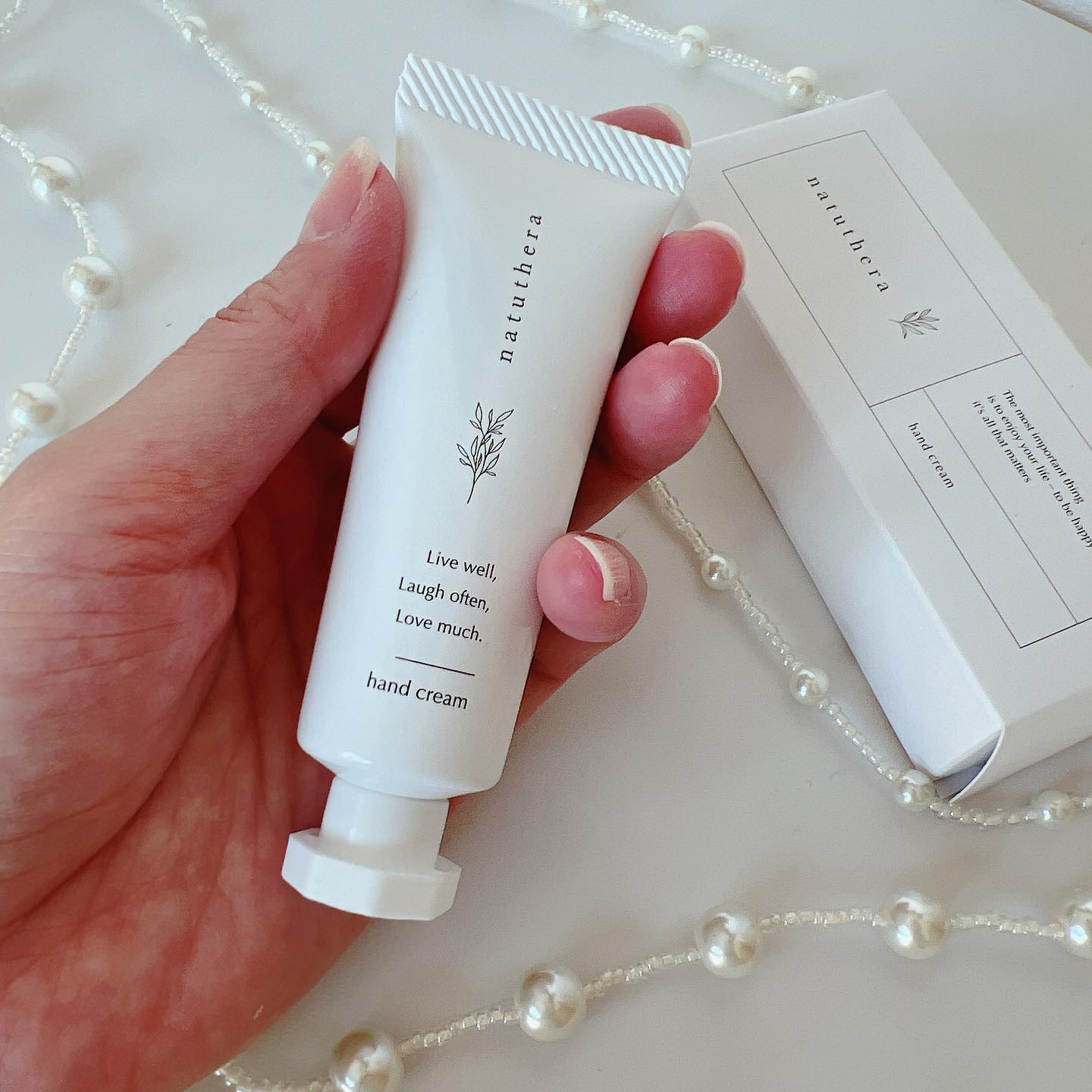 試してみた】ナチュセラ フレグランスハンドクリーム ナチュセラの