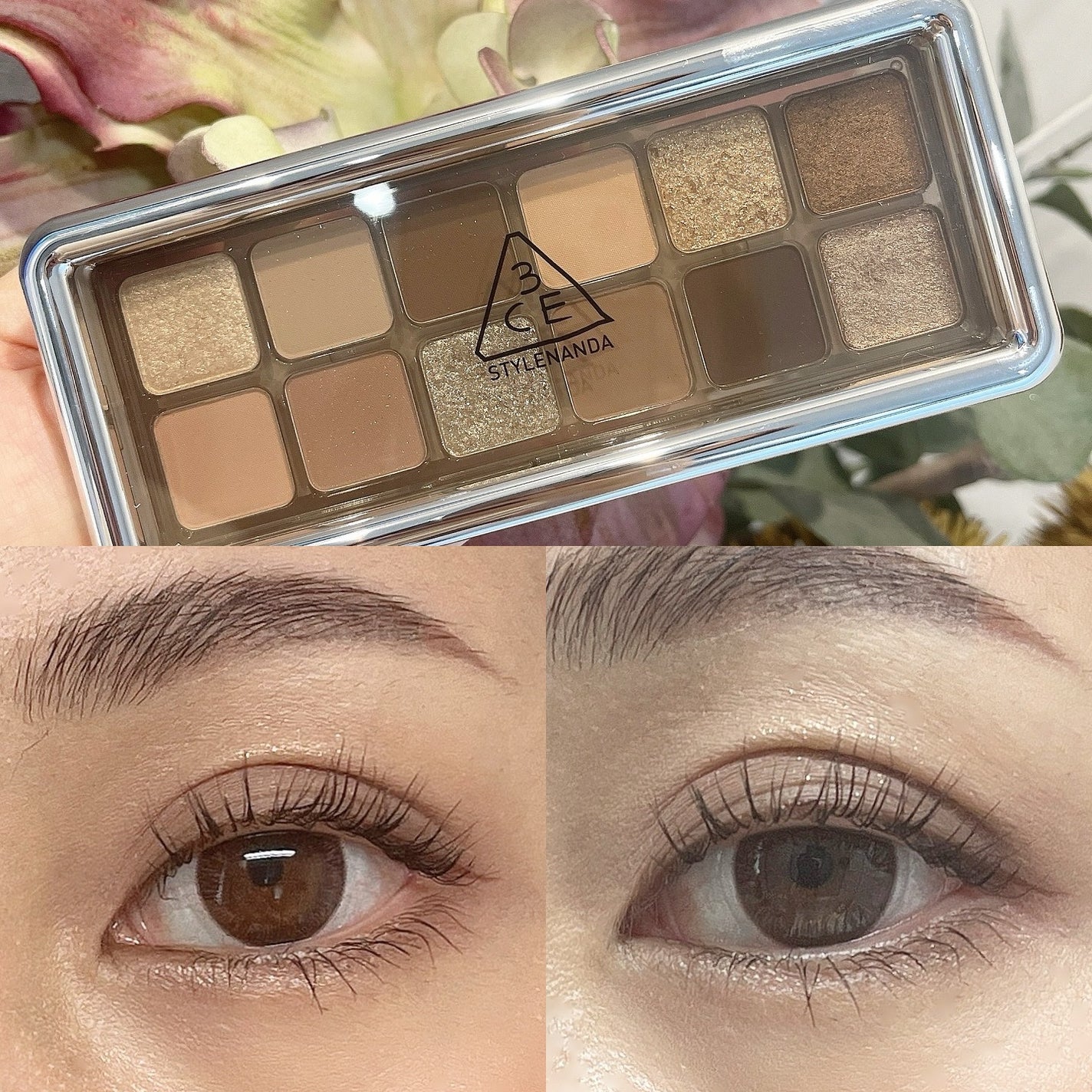 3CE ニューテイク アイシャドウパレット/3CE/アイシャドウパレットを使ったクチコミ(2枚目)