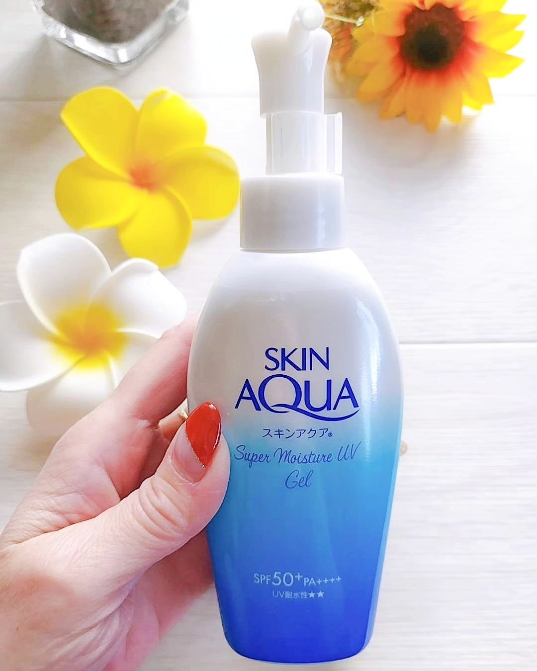 スキンアクア スーパーモイスチャージェル/スキンアクア/日焼け止めジェルを使ったクチコミ（2枚目）