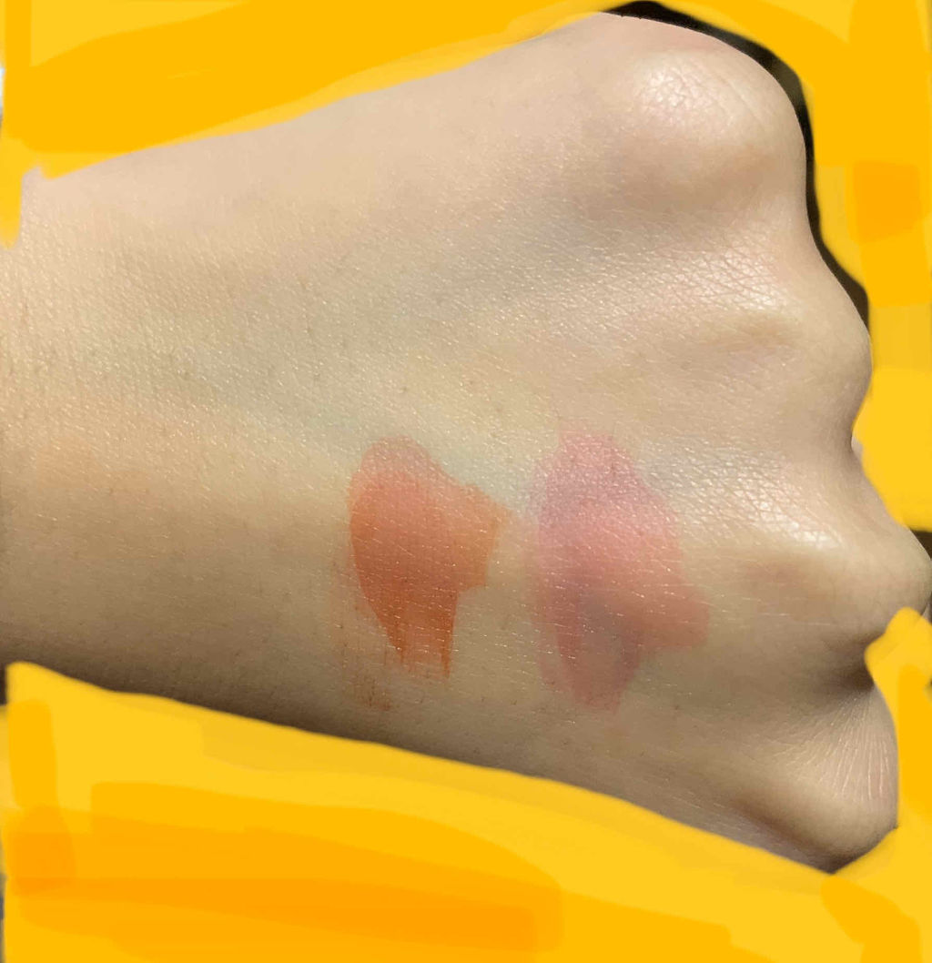 ジューシーラスティングティント/rom&nd/リップティントを使ったクチコミ（3枚目）