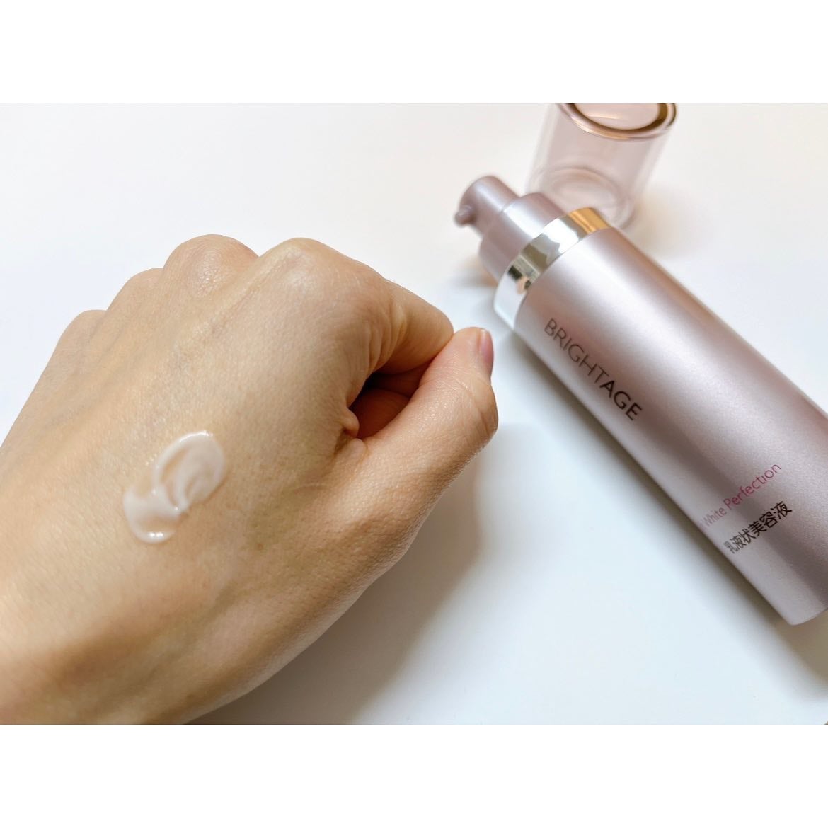 リフトホワイト パーフェクション/BRIGHTAGE/美容液を使ったクチコミ(2枚目)