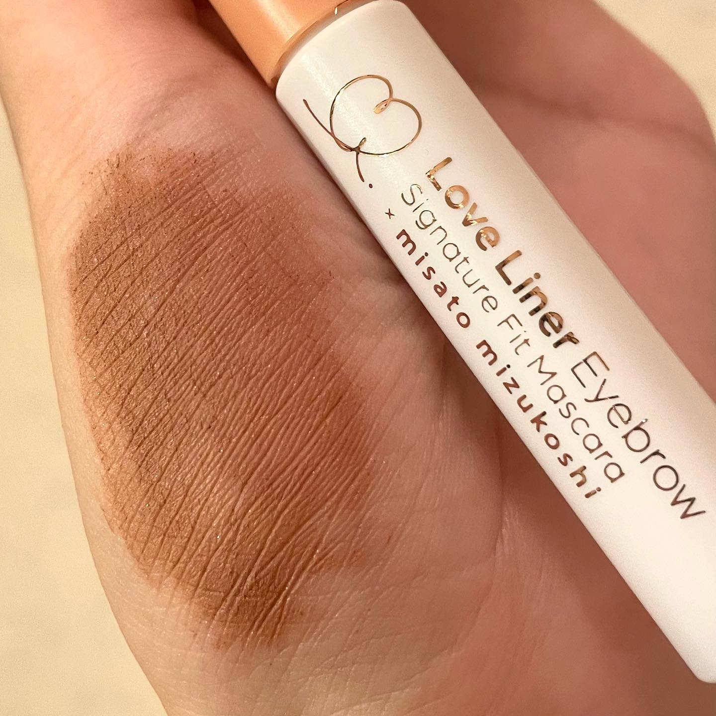 ラブ・ライナー シグネチャーフィットマスカラ ＭＭＣ２＜アイブロウ＞ アプリコットキャメル/ラブ・ライナー/眉マスカラを使ったクチコミ（2枚目）