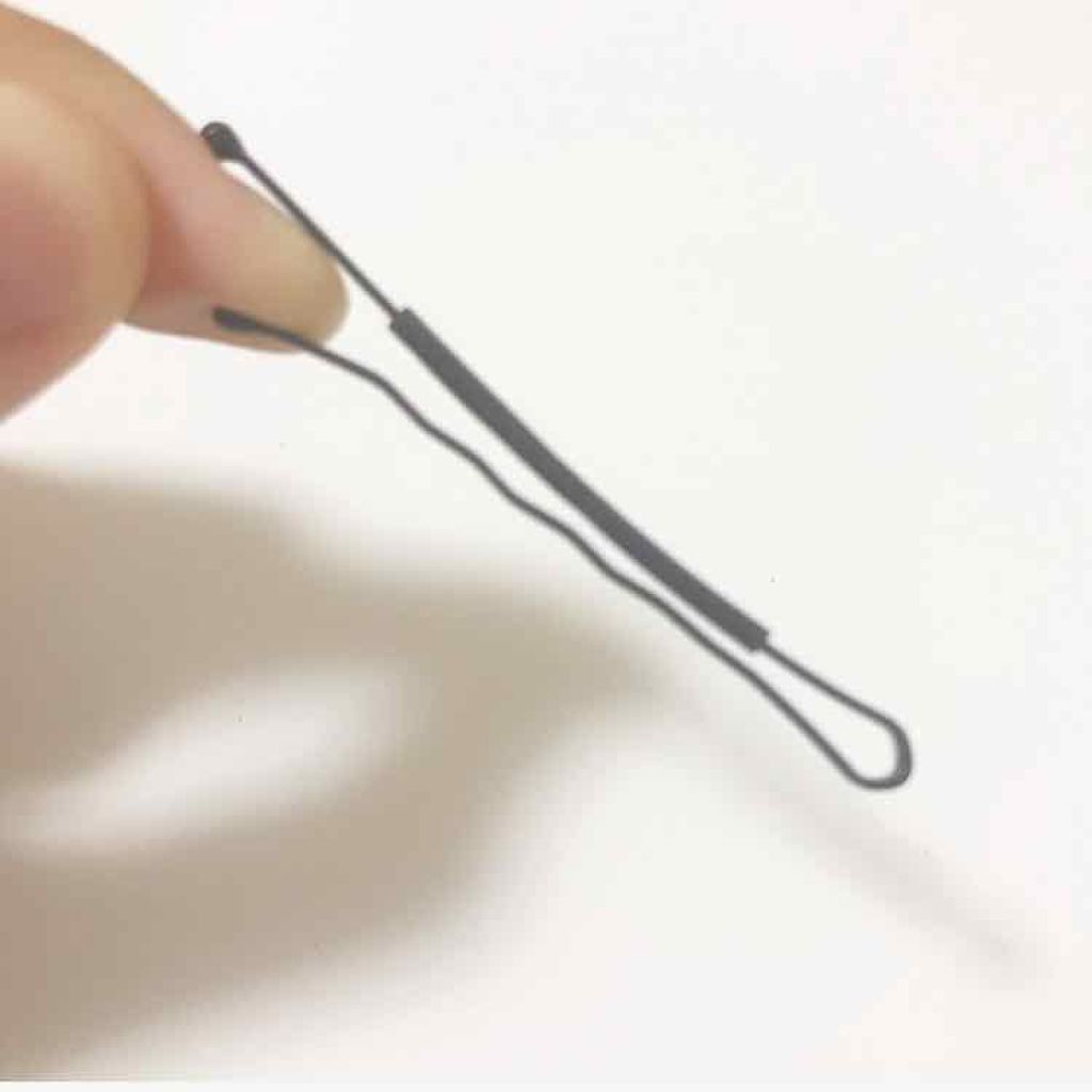 ガチピン（ヘアピン）/MUK/ヘアアクセサリーを使ったクチコミ（2枚目）