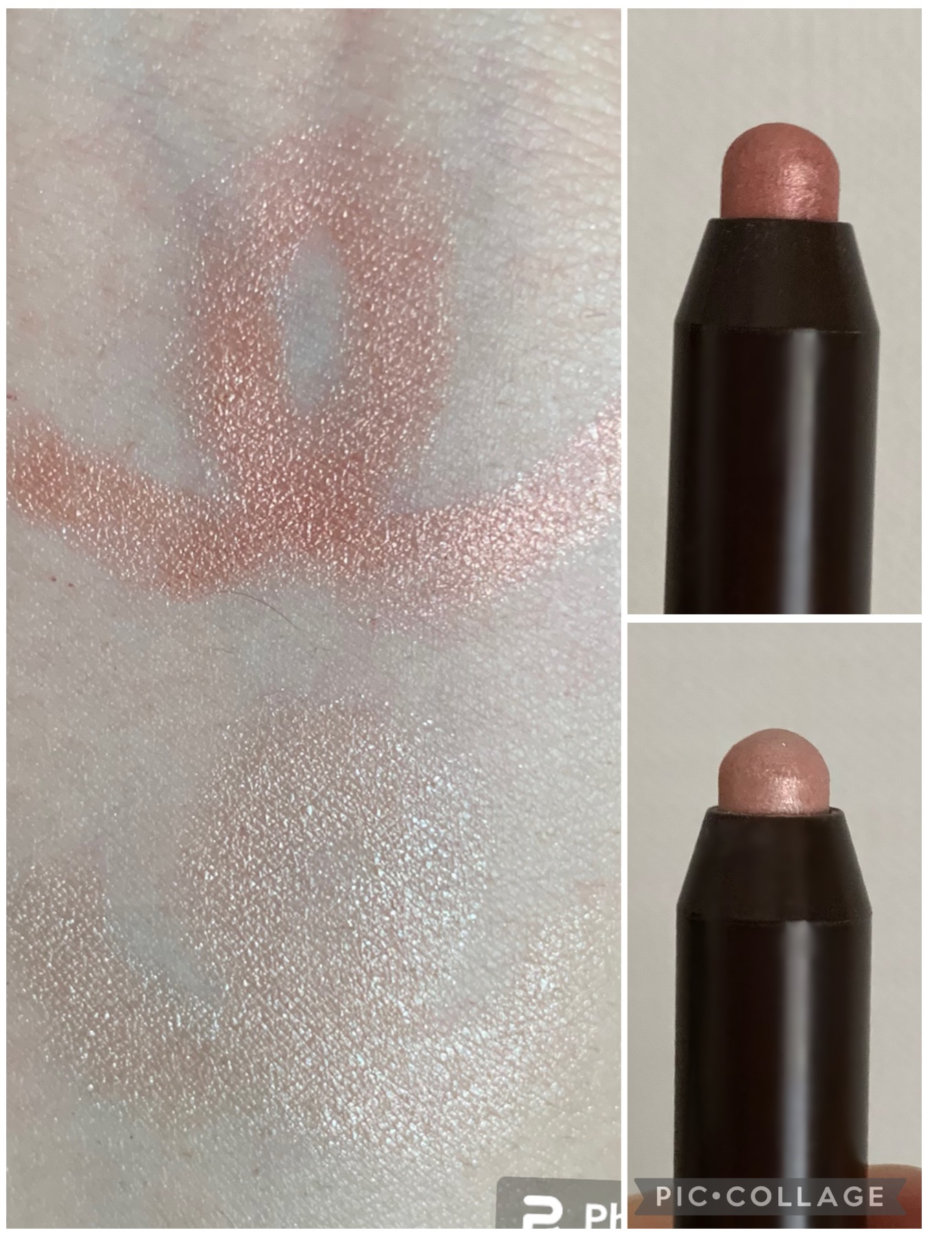 グリームオンフィットシャドウ/excel/スティックアイシャドウを使ったクチコミ（1枚目）