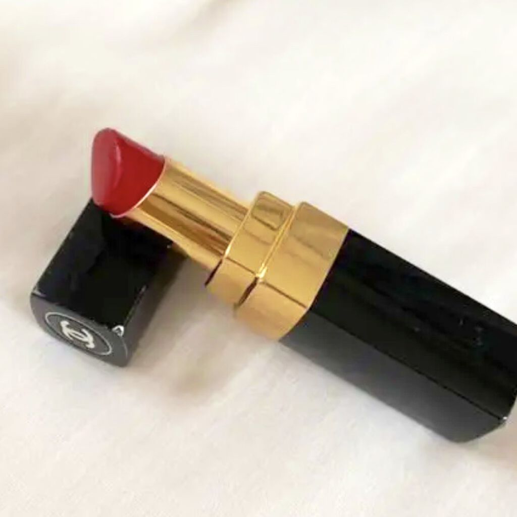 ルージュ ココ 484 ルージュ アンティミスト/CHANEL/口紅を使ったクチコミ（1枚目）
